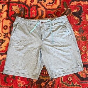 Men’s O’Neill blue shorts, barely worn.